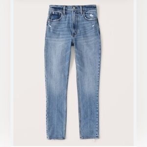 Abercrombie and fitch skinny high rise curve love jeans